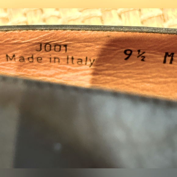 NWOT COACH s9.5🔥80s VINTAGE Never worn blk leather pumps Made in Italy Pristine - Picture 4 of 8